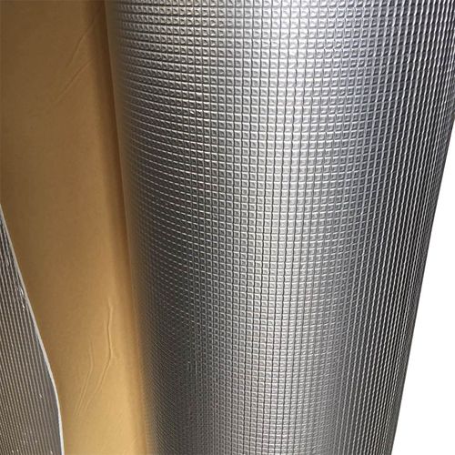 白色pef壓格鋁箔隔熱棉保溫棉 環保自粘隔音隔熱棉屋頂隔熱棉現貨
