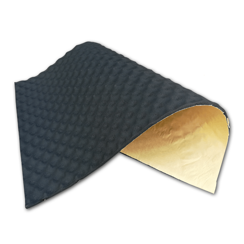 閃電客汽車降噪隔音貼汽車隔音吸音棉隔熱棉全車改裝隔音板隔音材料自粘 7毫米厚1米寬、1米長