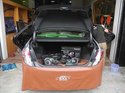 唯美動聽& 空靈婉轉--豐田銳志汽車音響改裝德國HELIX、EIMAN頂級音響品牌 - 長微博