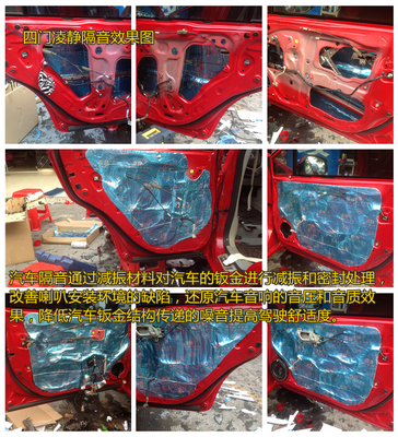 本田新思域四門凌靜雙層環保隔音