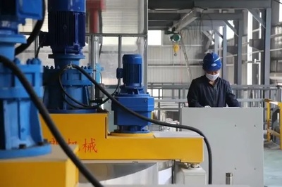 山東韜羽石英砂板材生產項目進入試生產階段