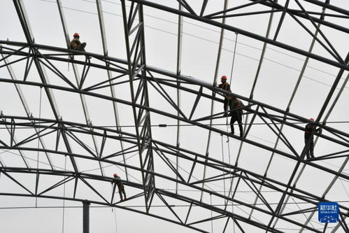 甘肅張掖 硅系新材料項目生產建設忙