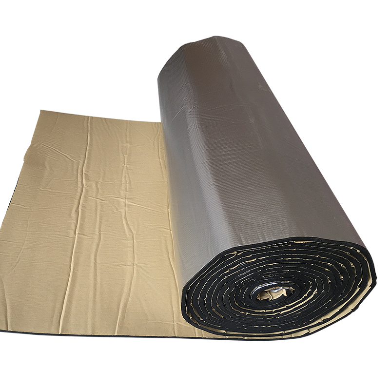 汽車隔音棉引擎蓋車門隔音隔熱棉冬季發動機保溫自粘鋁箔全車通用