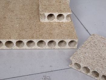 綠色環保隔音隔熱空心刨花板 門芯板